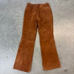 Mossimo Suede  Women's Brown and Tan Pant